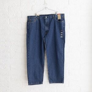 Levi's Relaxed Fit Denim Blue Jeans for Men - 50 x 32 Big & Tall